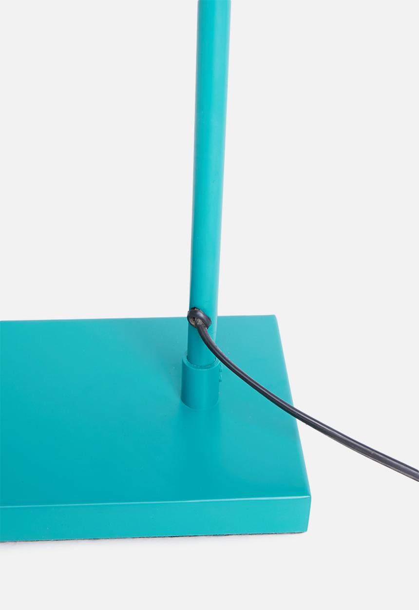 Sixth Floor - Waldo floor lamp - teal