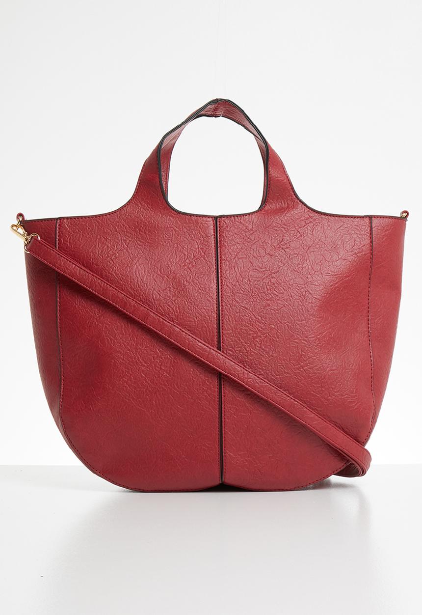 Superbalist - Jae textured tote bag - red