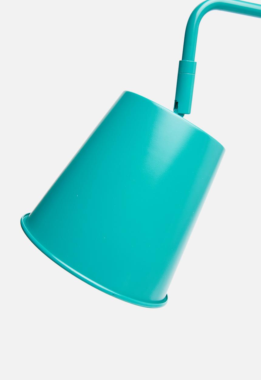 Sixth Floor - Waldo table lamp - teal