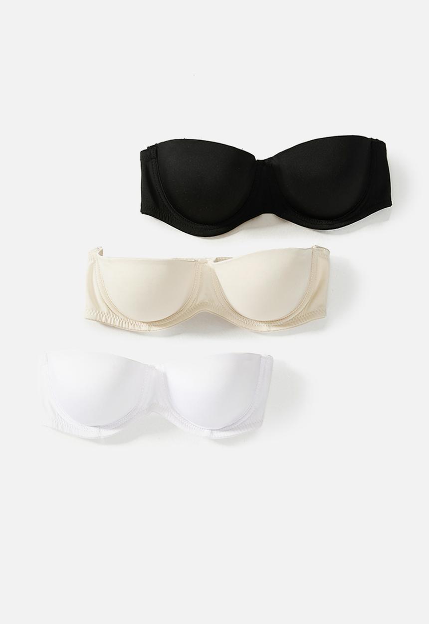 Superbalist - 3 Pack convertible bra - multi