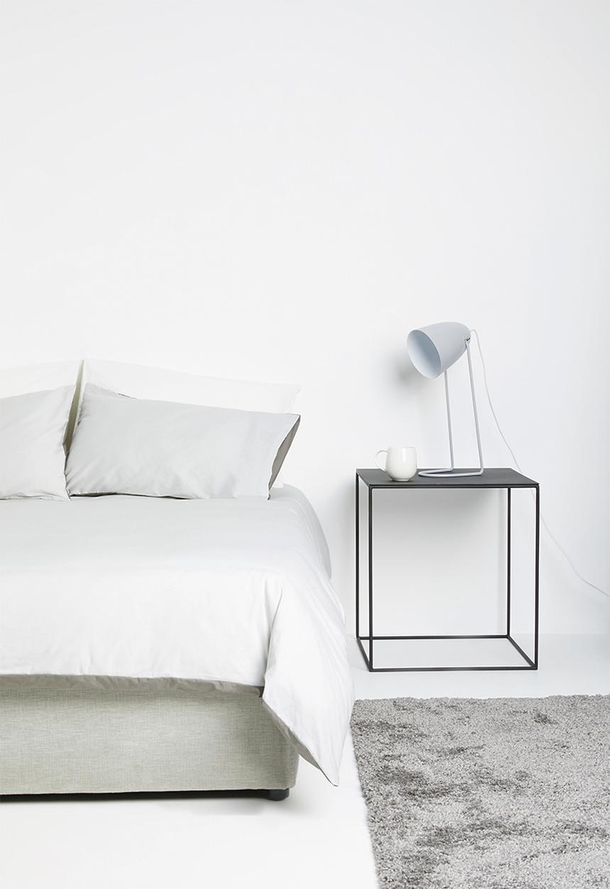 Sixth Floor - Reversible duvet set - dgrey/lgrey