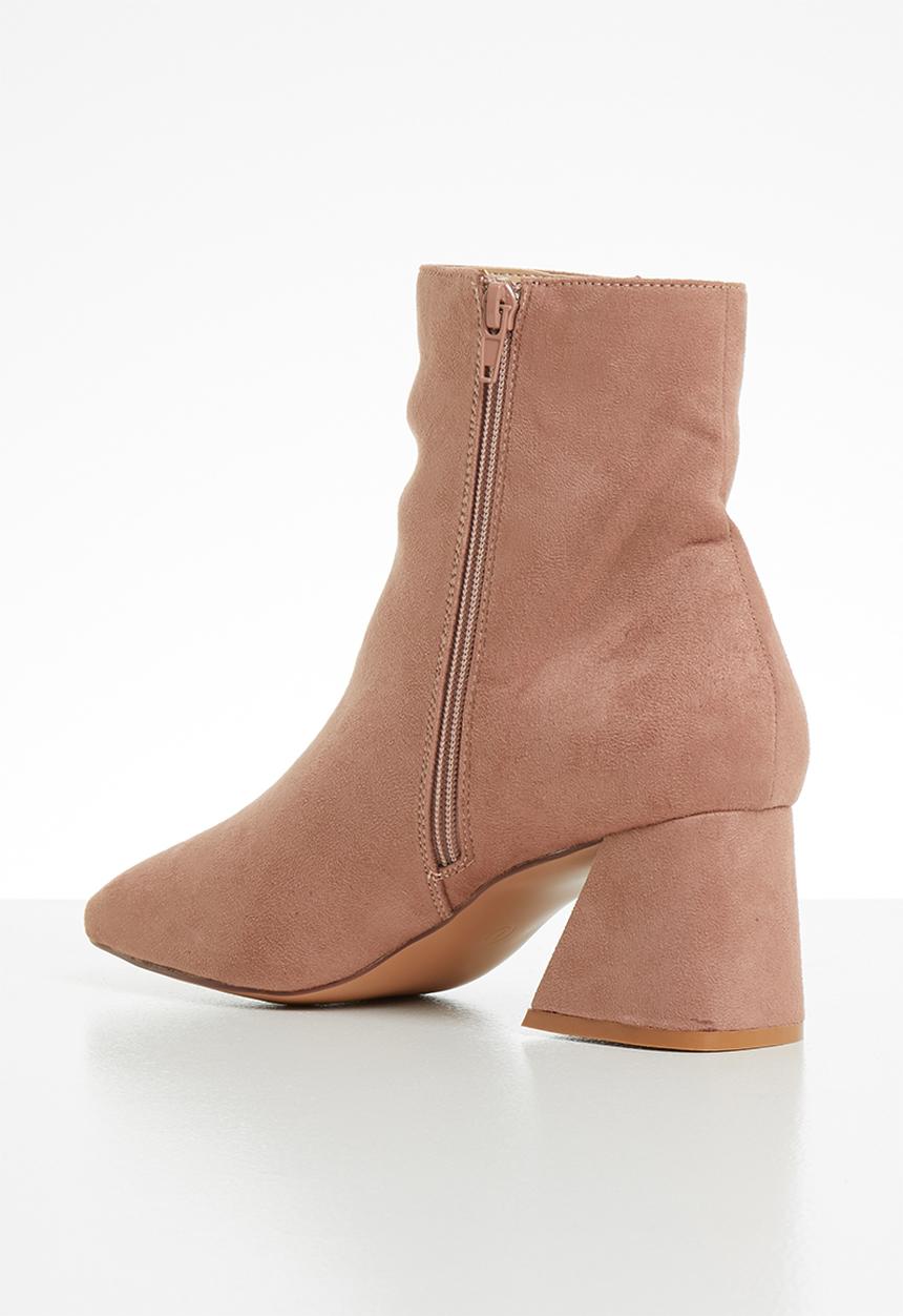 Public Desire - Bff ankle boot - pink