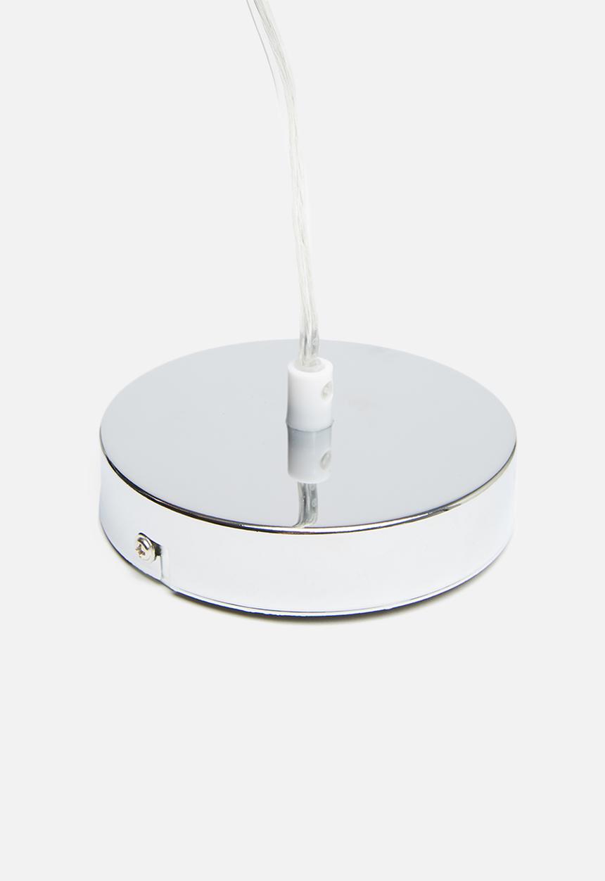 Sixth Floor - Oval pendant lamp - smoke 
