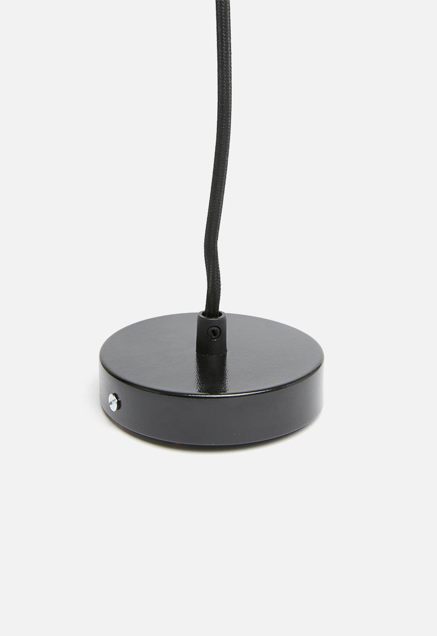 Sixth Floor - Kai pendant - wood/rust