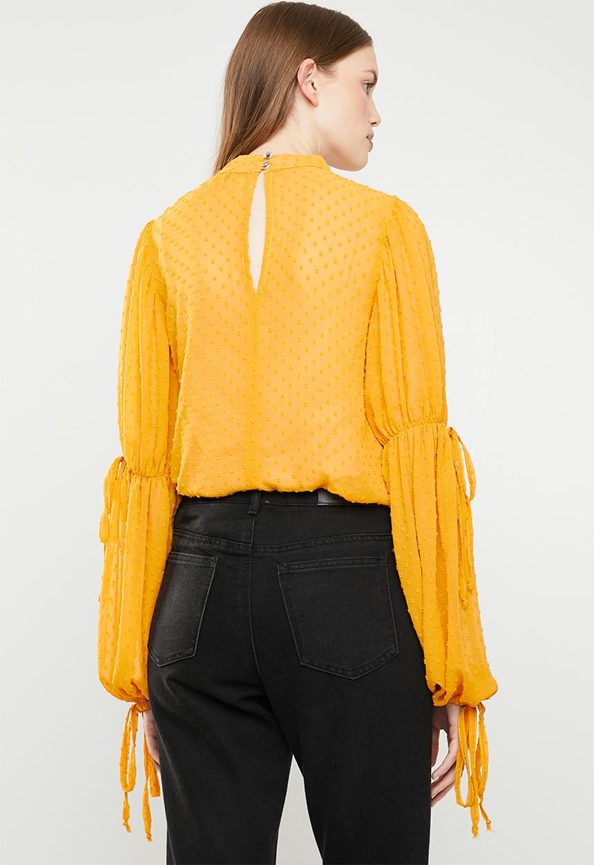 STYLE REPUBLIC - Volume sleeve blouse - yellow