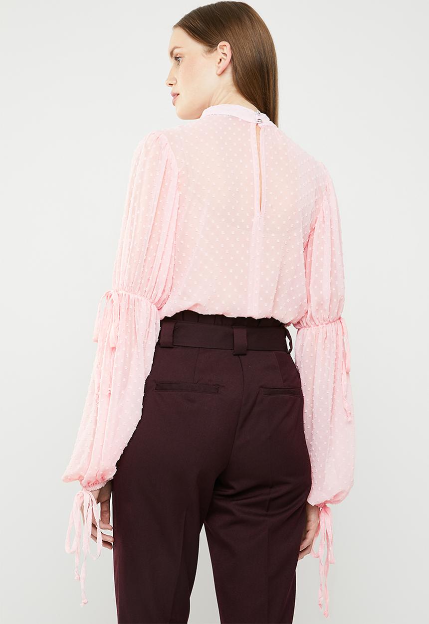 STYLE REPUBLIC - Volume sleeve blouse - pink