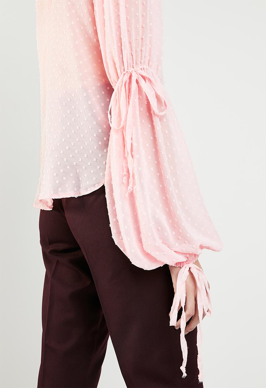 STYLE REPUBLIC - Volume sleeve blouse - pink