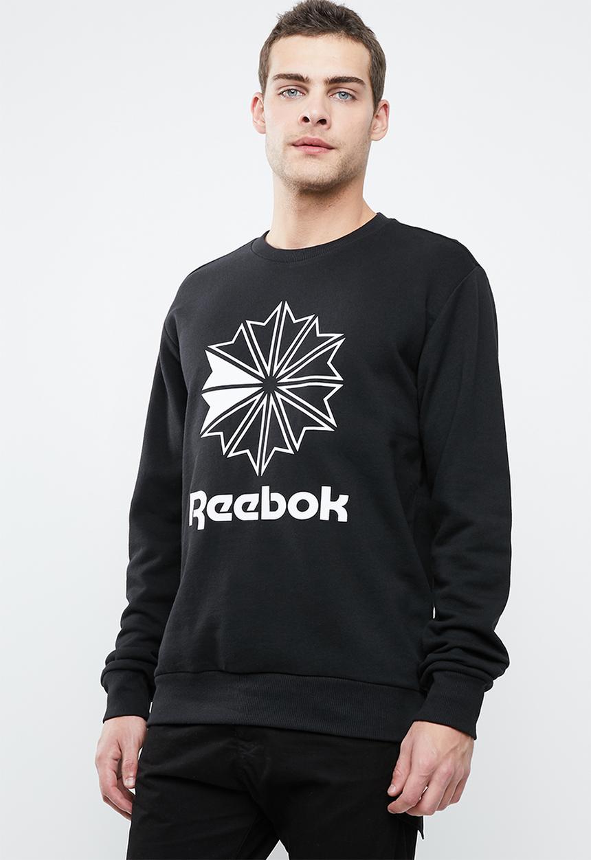 Reebok Classic - Ac ft big starcrest crew - black