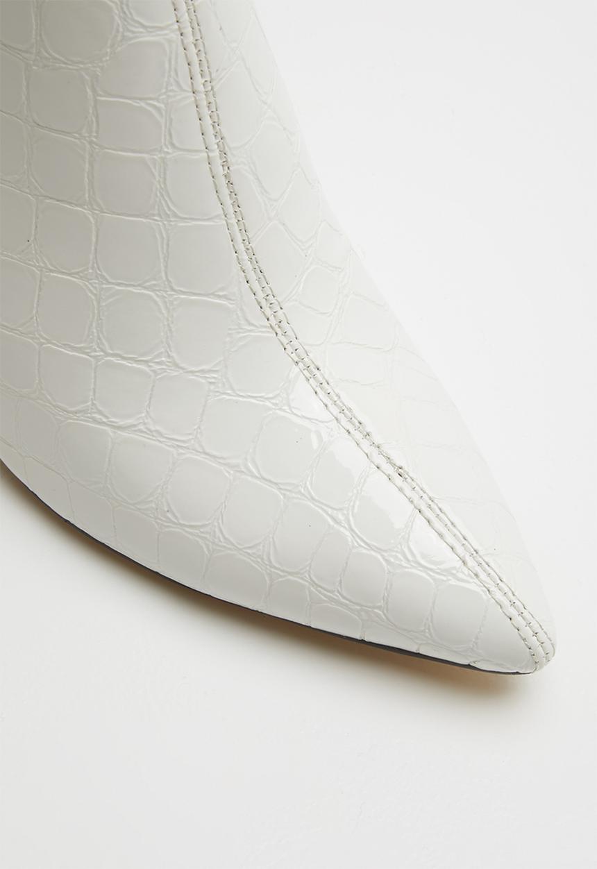 Public Desire - Revive ankle boot - white