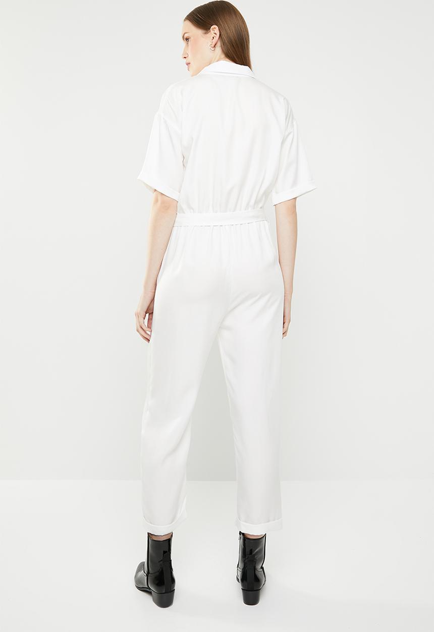 Superbalist - Utility style jumpsuit - white
