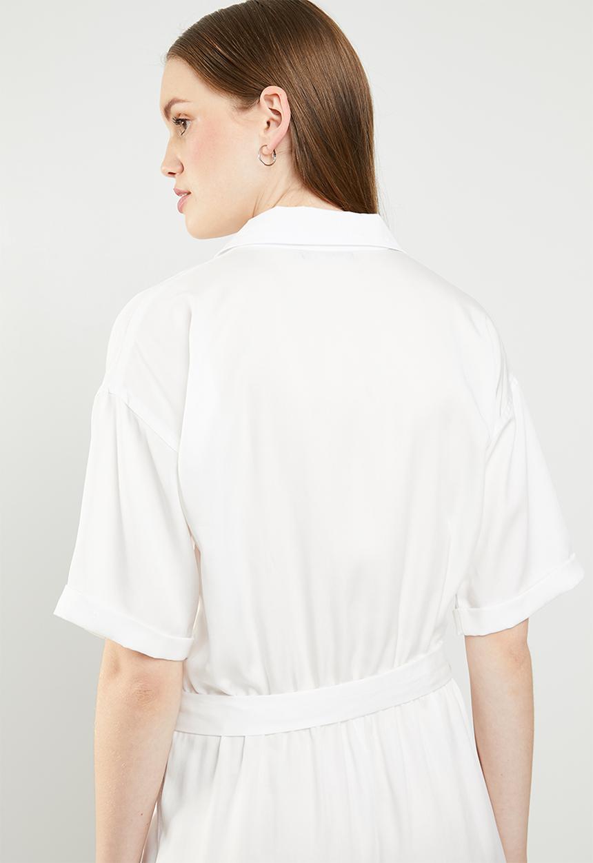 Superbalist - Utility style jumpsuit - white