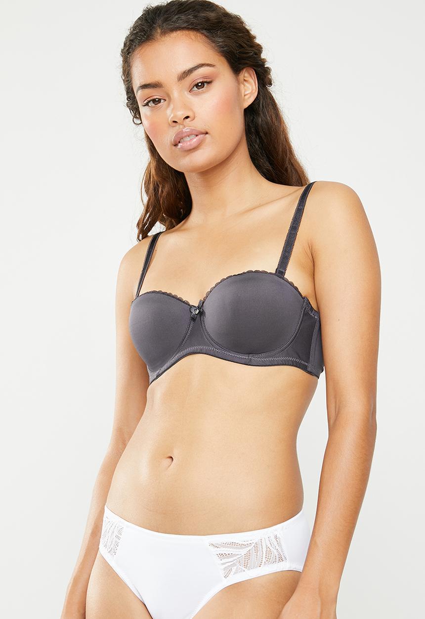 Superbalist - Convertible bra - charcoal 