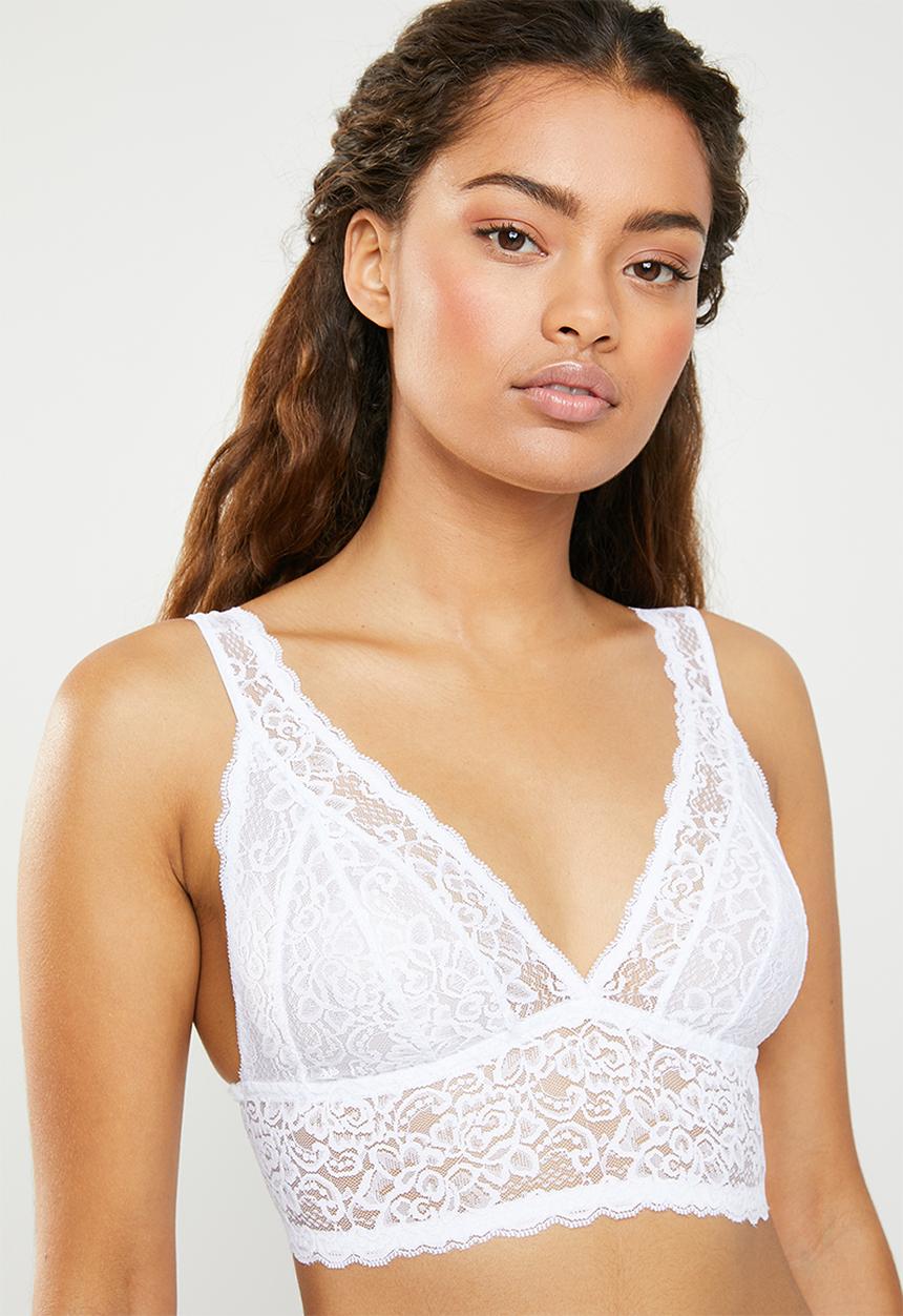 DORINA -  Lana bralette - white
