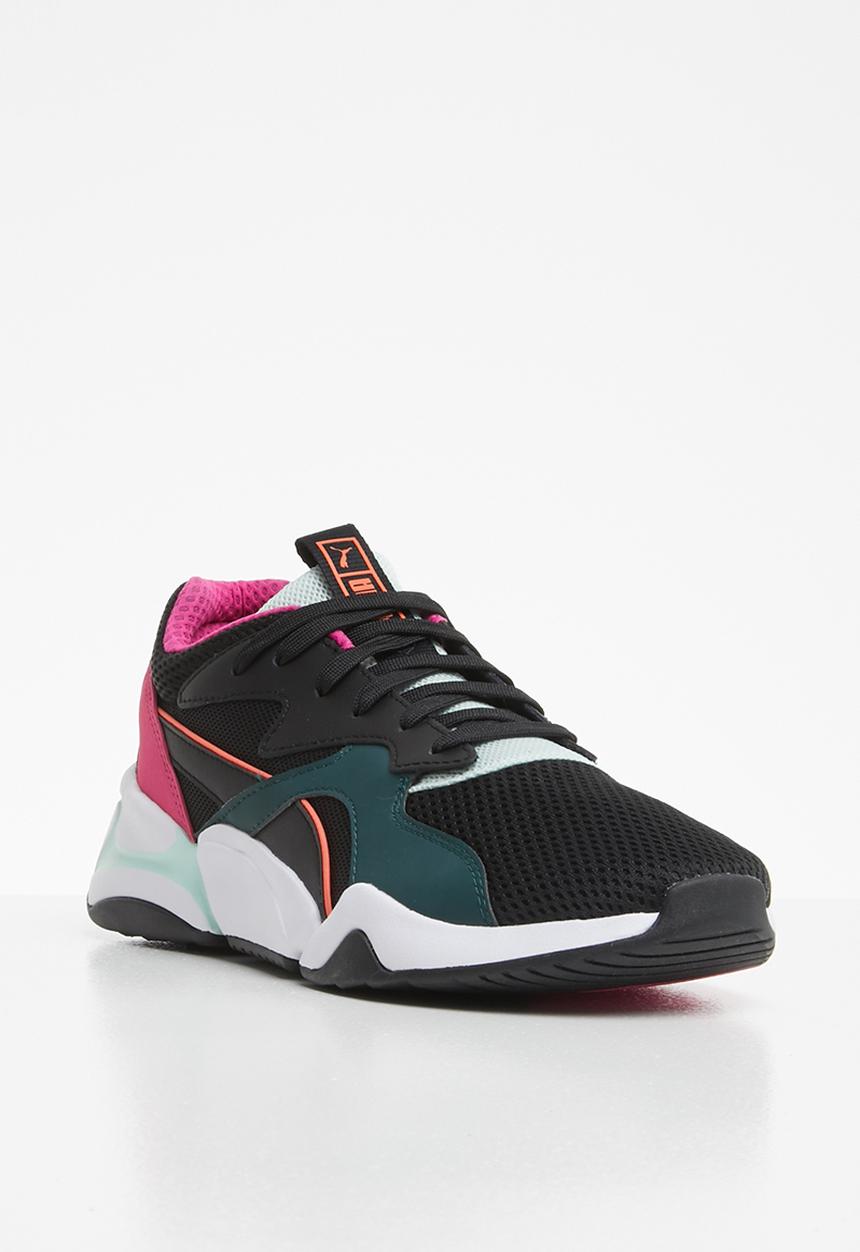 PUMA - Nova Mesh - Puma black-fair aqua