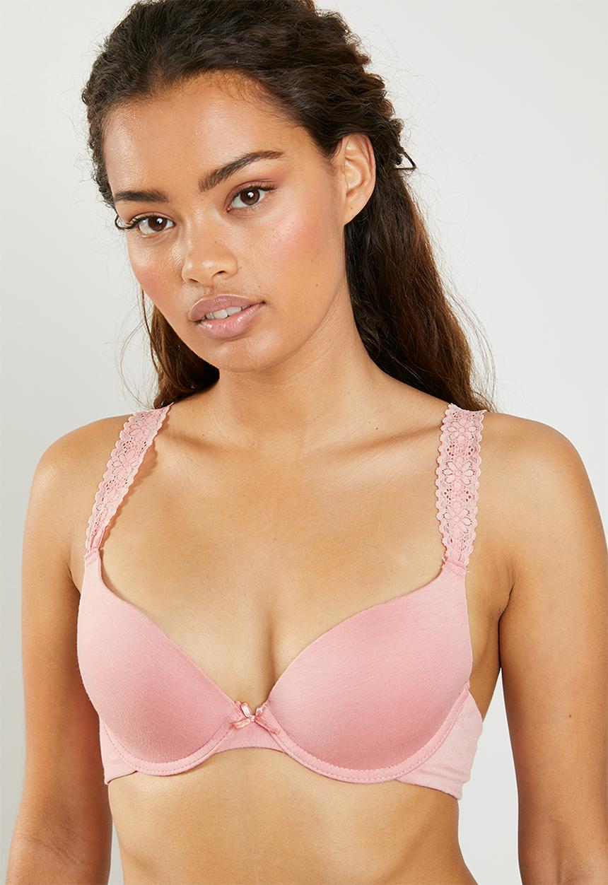 Cotton On - Joanne contour bra - pink
