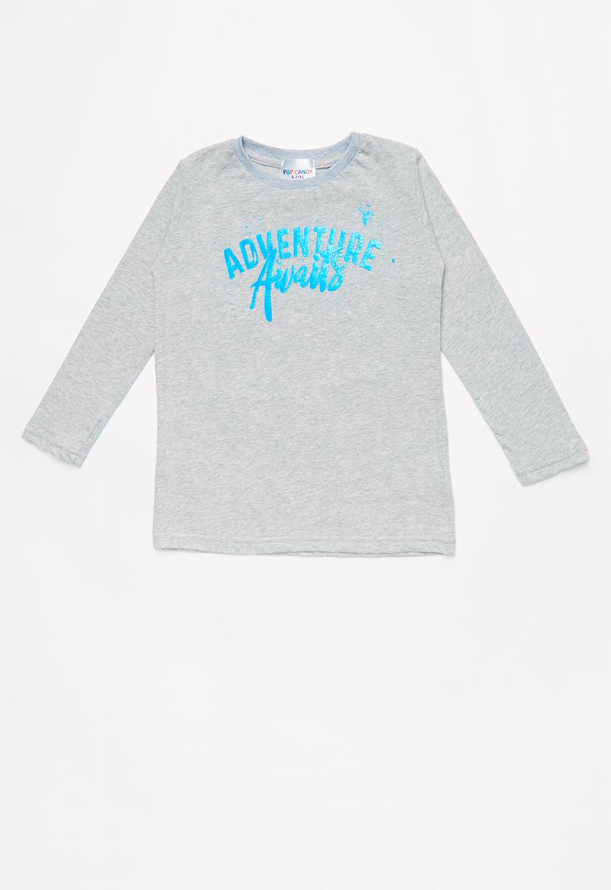 Pop Candy - Kids 3 pack long sleeve top - multi