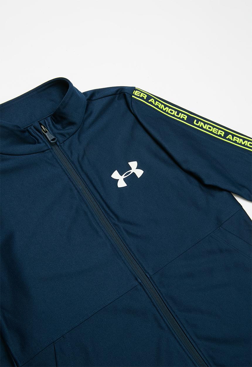 Under Armour - Prototype full zip top - navy & green