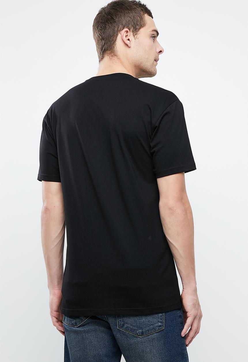 Vans - Vans checker tee - black & white 