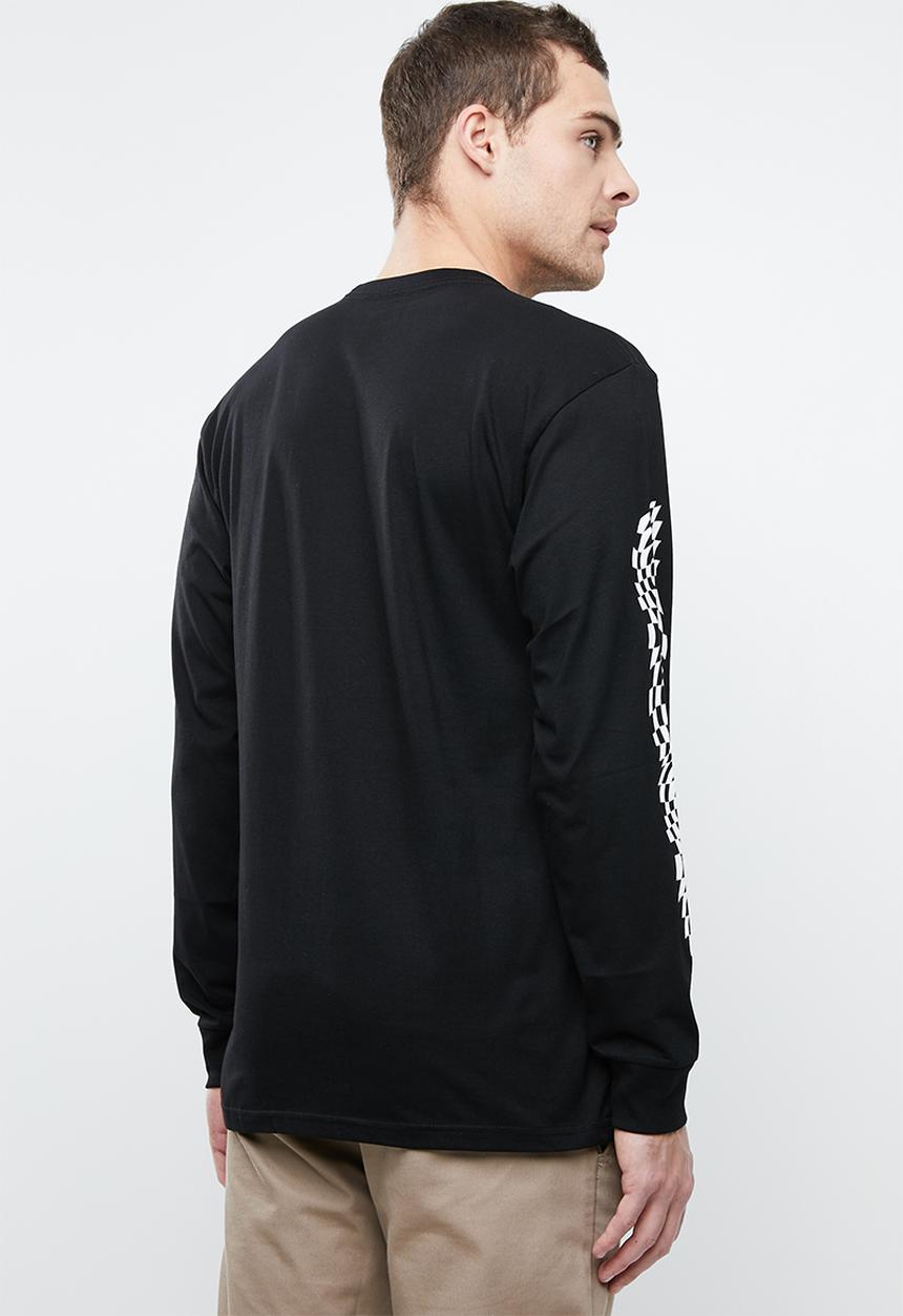 Vans - Warped check sleeve - black