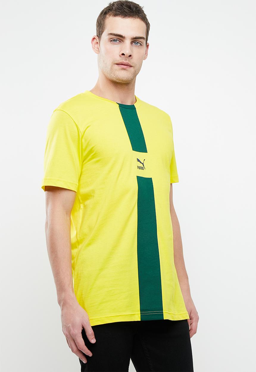 PUMA - Puma xtg tee - yellow & green