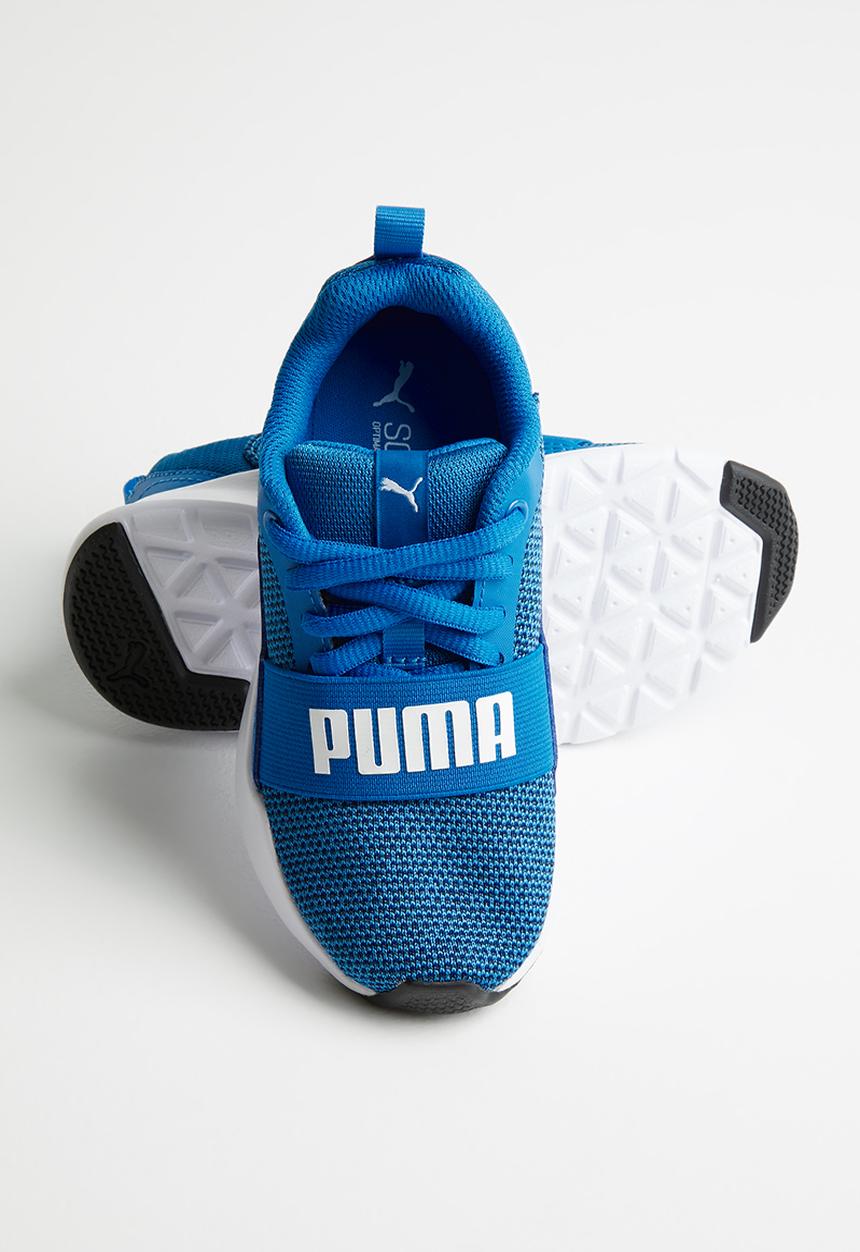 PUMA - Puma wired knit ps - indigo & white