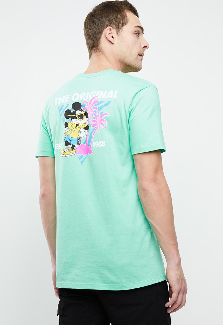 Vans - Mickeys 90th retro T-shirt - turquoise