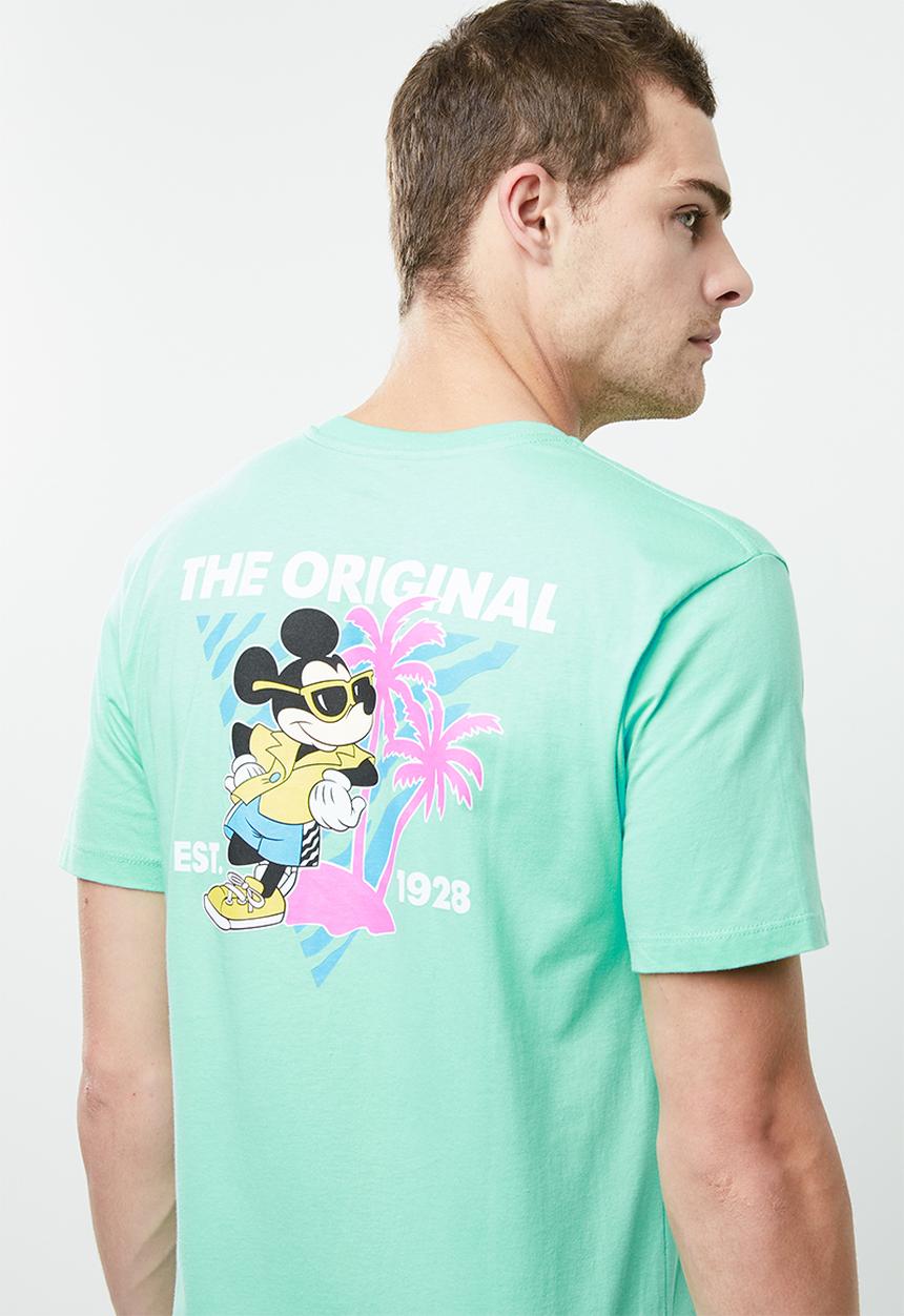 Vans - Mickeys 90th retro T-shirt - turquoise
