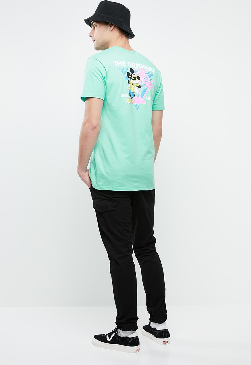 Vans - Mickeys 90th retro T-shirt - turquoise