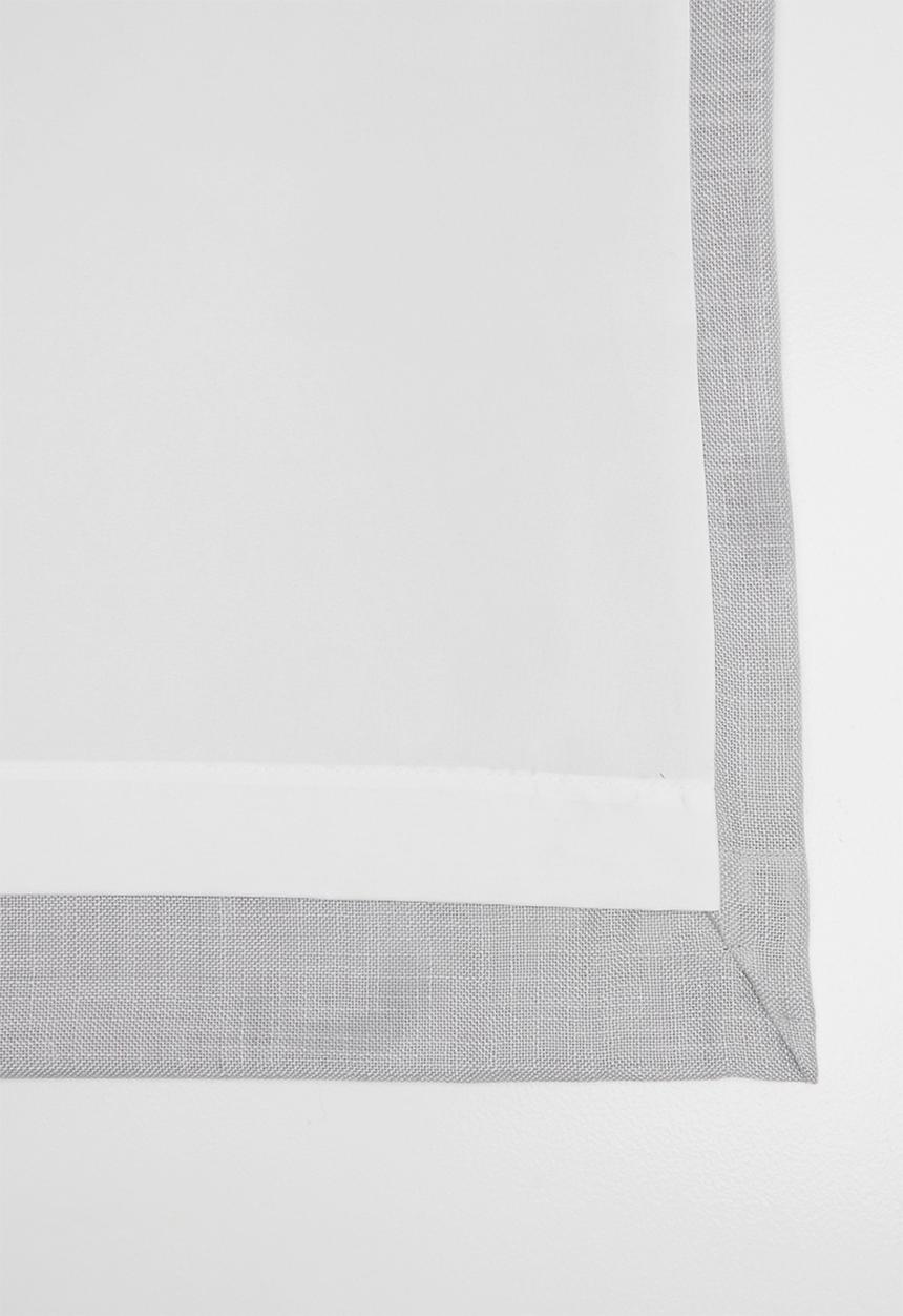 Sixth Floor - Eyelet curtain extra length - grey
