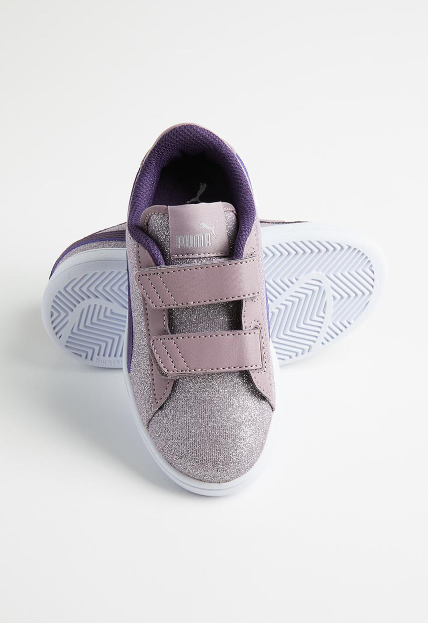 PUMA - Puma smash v2 - elderberry/indigo/silver/white 