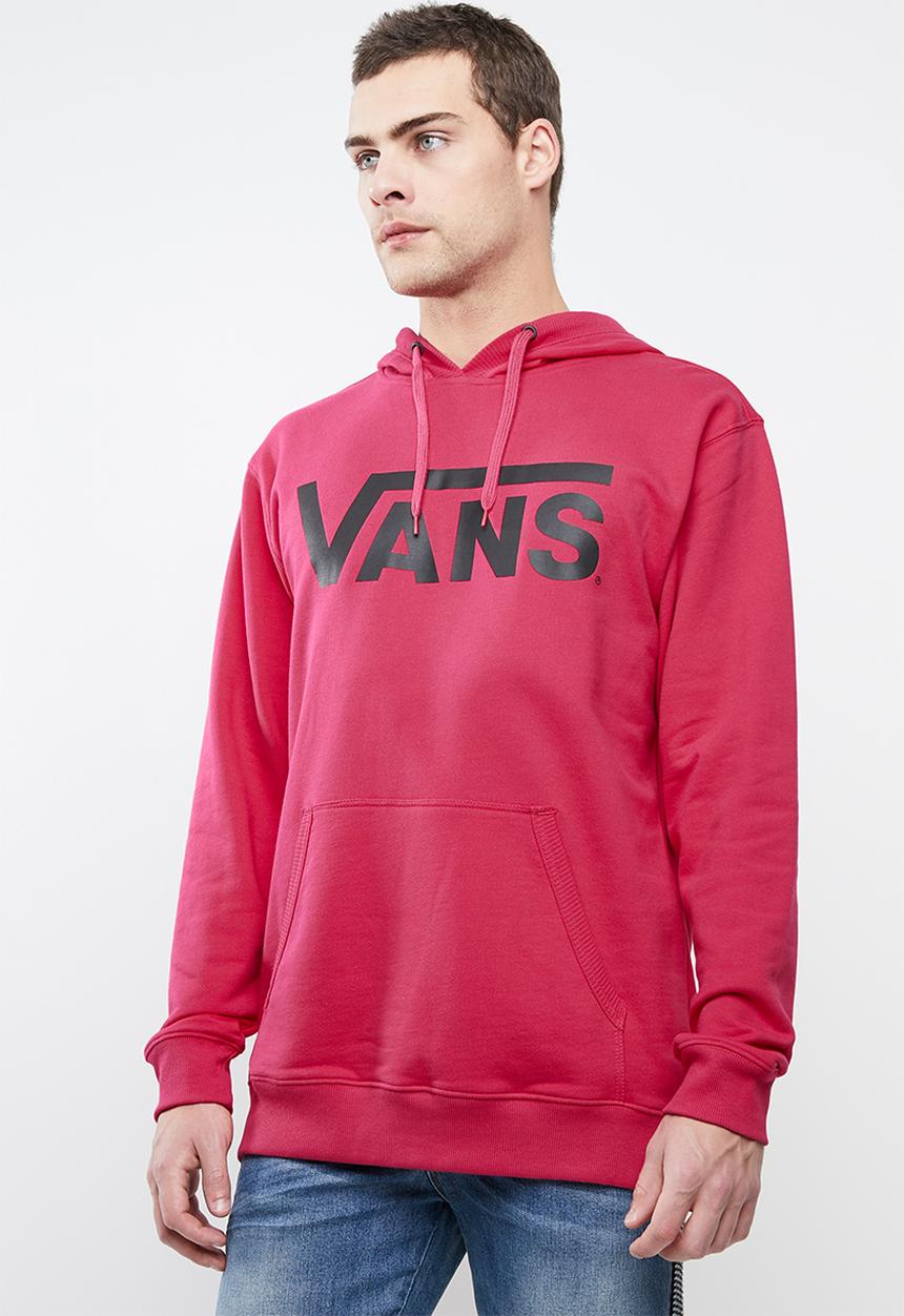 Vans - Vans classic hoodie - pink & black 