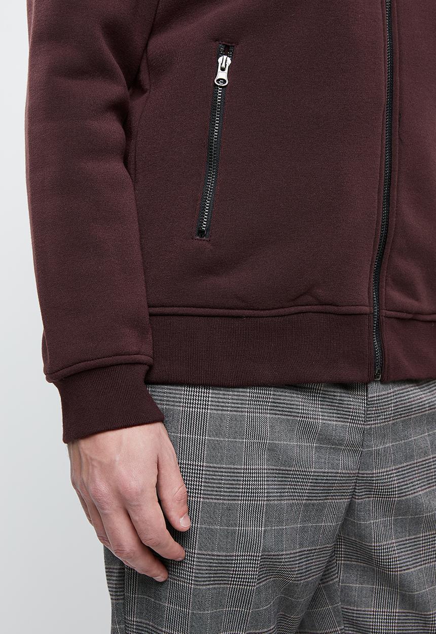 Brave Soul - Pierce sweatshirt - burgundy