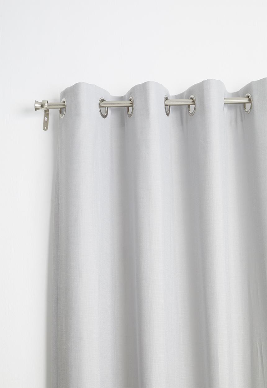 Sixth Floor - Eyelet curtain extra length - grey