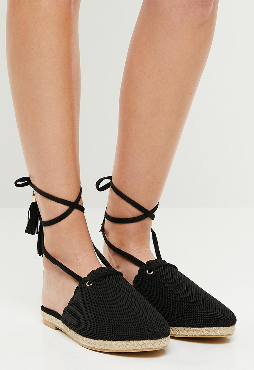 Superbalist - Monica espadrille - black