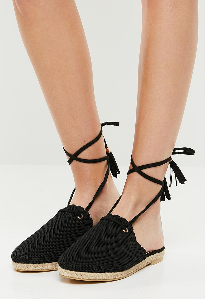 Superbalist - Monica espadrille - black