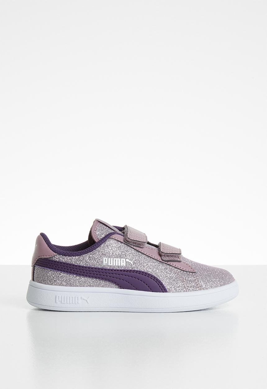 PUMA - Puma smash v2 - elderberry/indigo/silver/white 