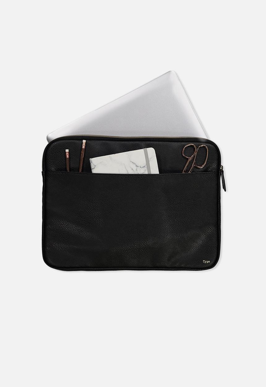 Typo - Core laptop cover 15 inch - black