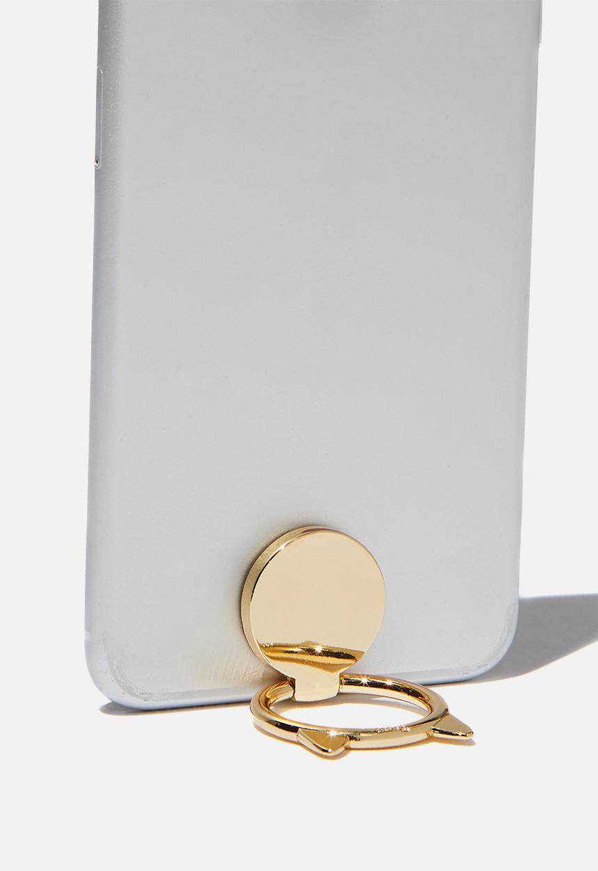Typo - Metal phone ring - gold 