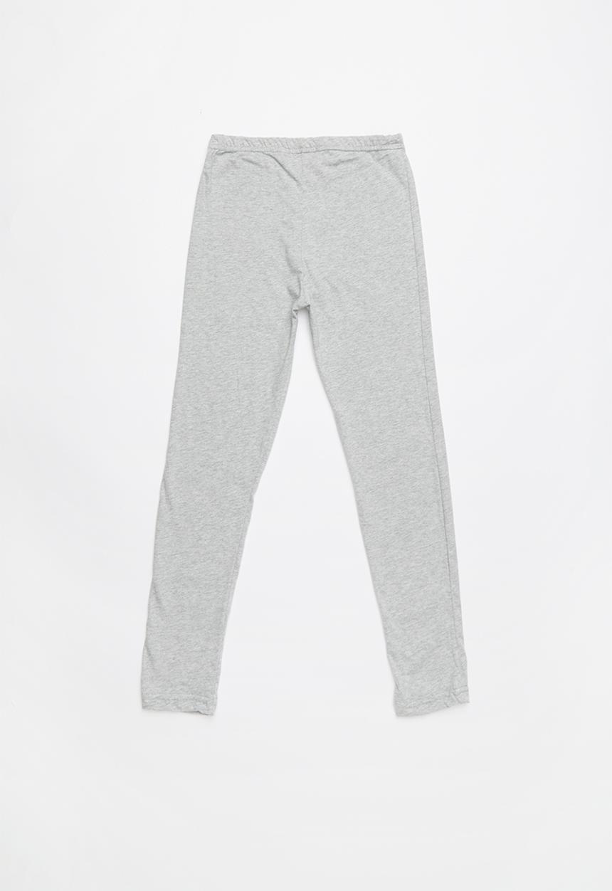 Rebel Republic - Kids 2 pack leggings - grey & navy