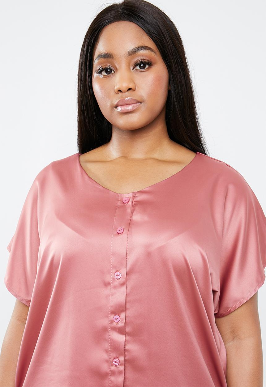 STYLE REPUBLIC PLUS - Kimono style shirt - pink
