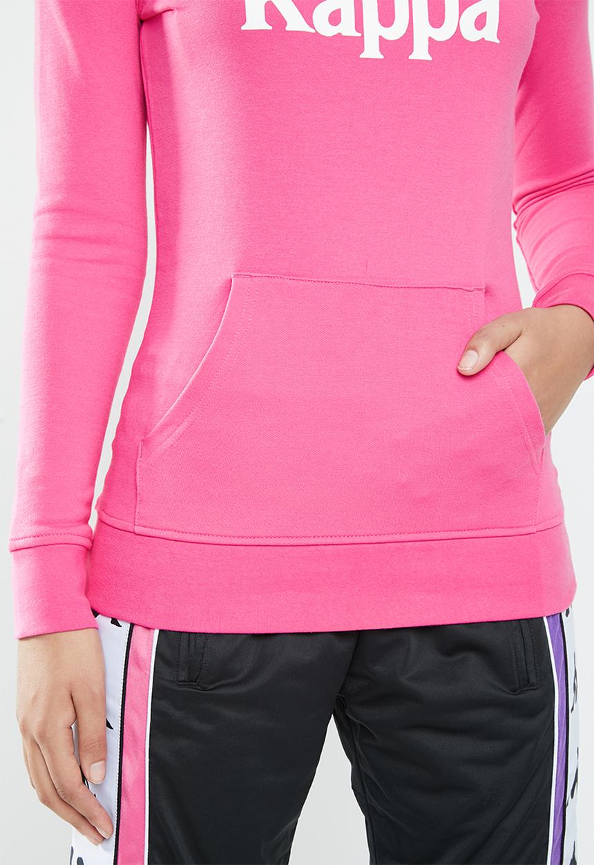 KAPPA - Slim fit hoodie - pink