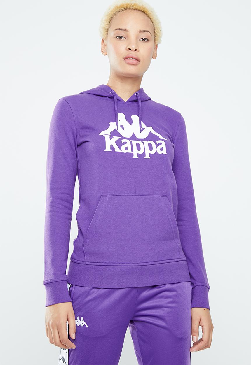 KAPPA - Authentic zimy hoodie - purple