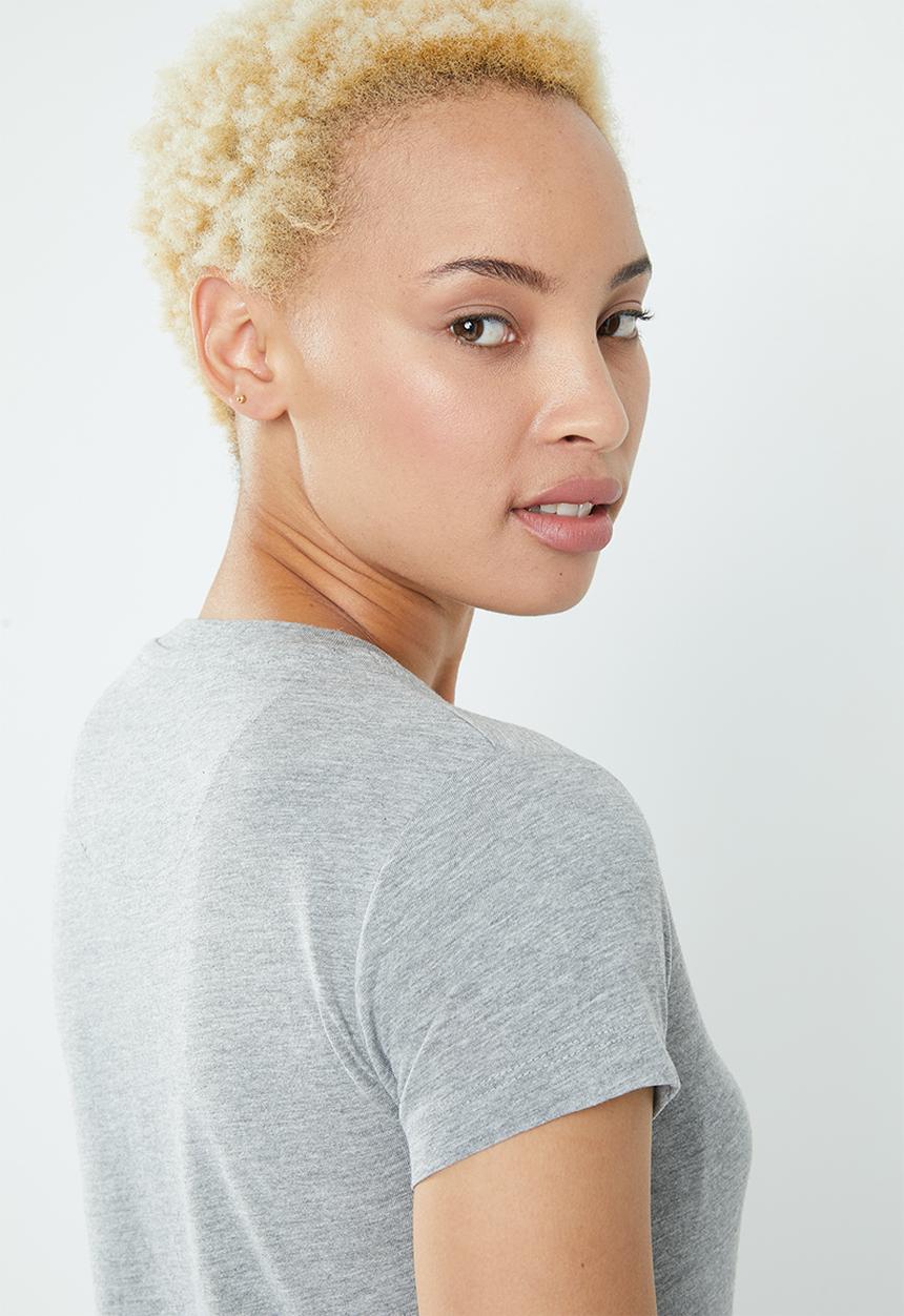 KAPPA - Authentic westessi short sleeved tee - grey