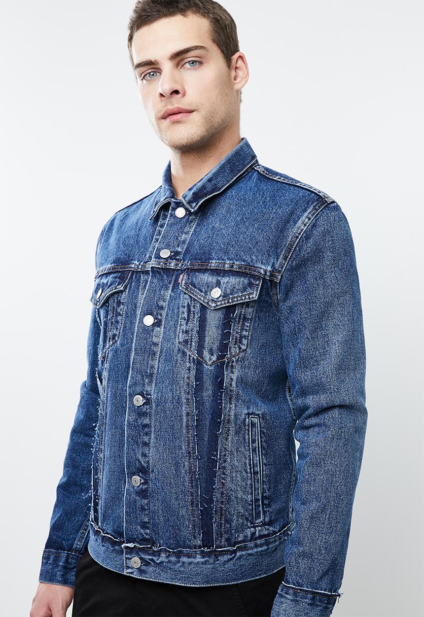 Levi’s® - Inside out trucker jacket - blue