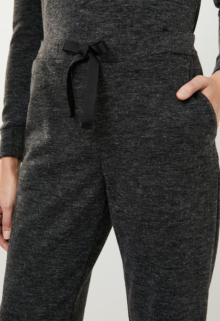 Superbalist - Soft touch sleep set - charcoal 