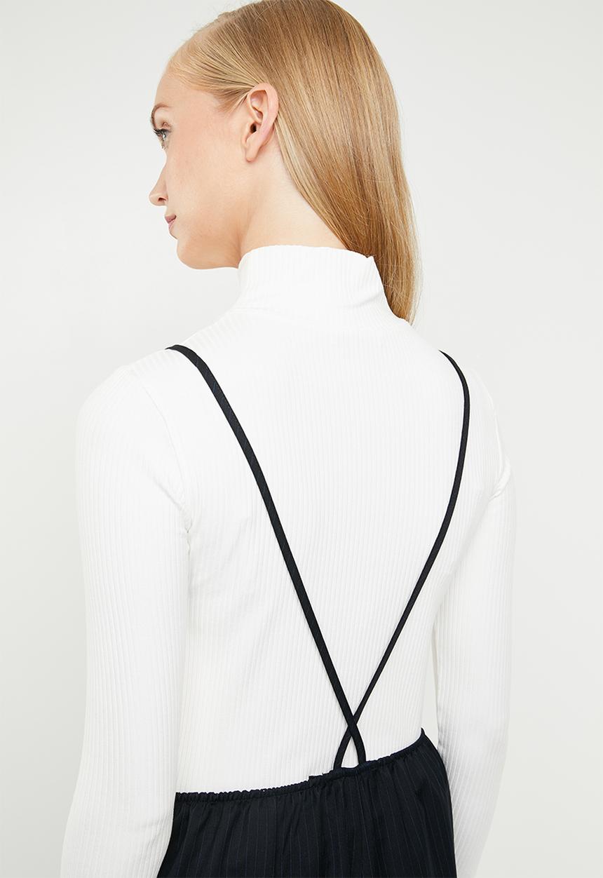 Superbalist - Strappy pinafore jumpsuit - navy