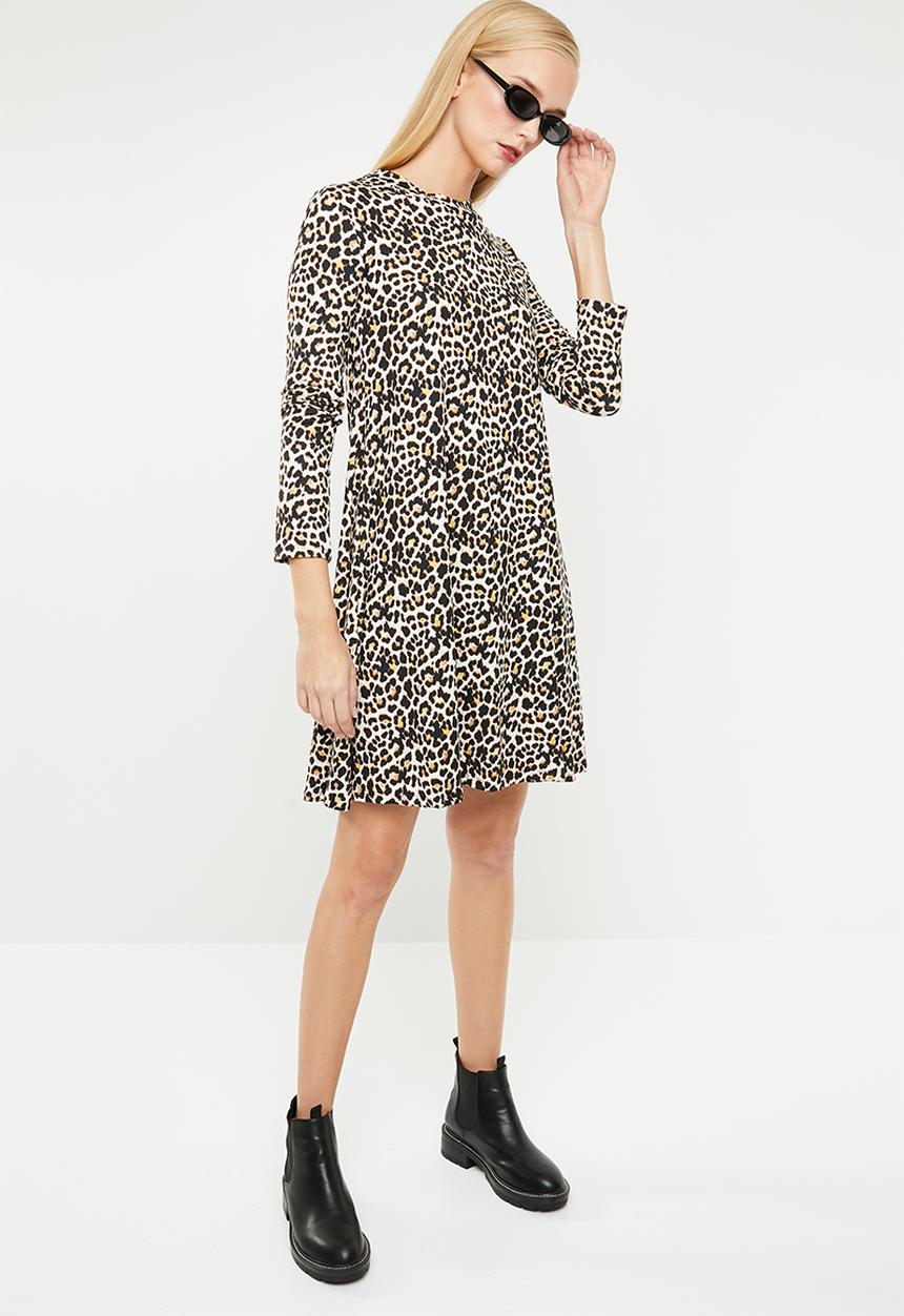 Superbalist - Trapeze dress - brown