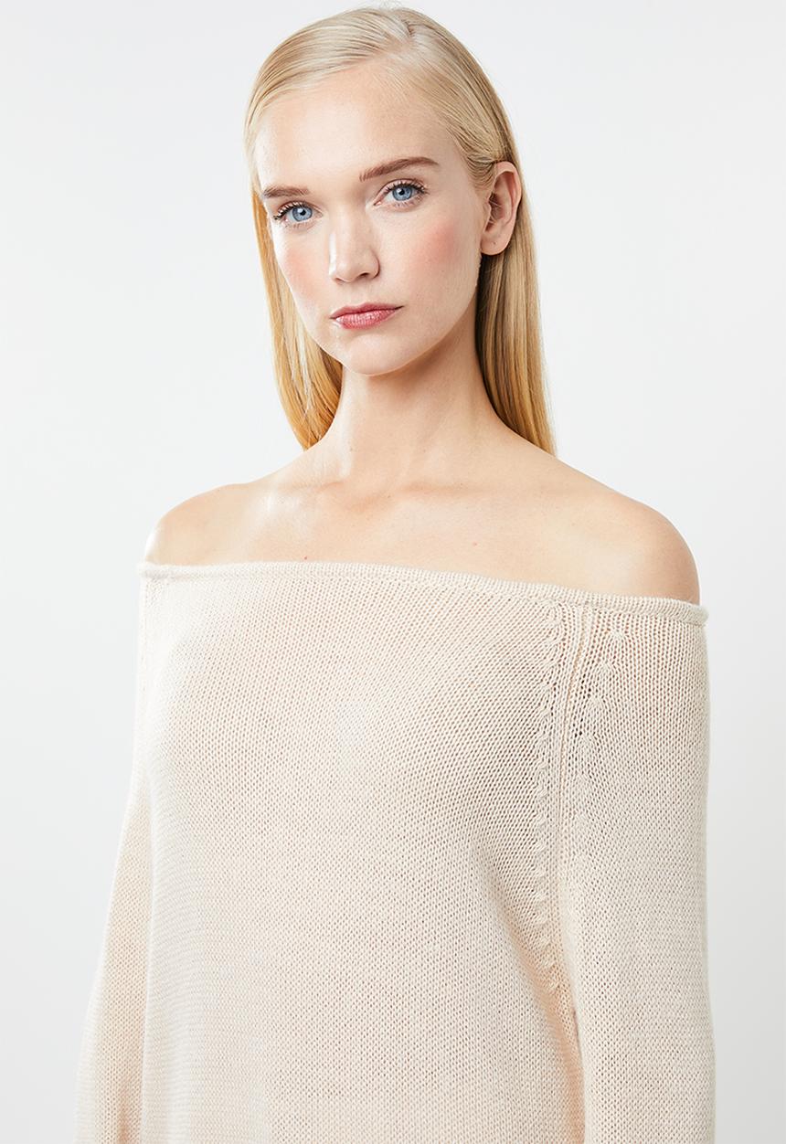 STYLE REPUBLIC - Slouchy knit jersey - neutral