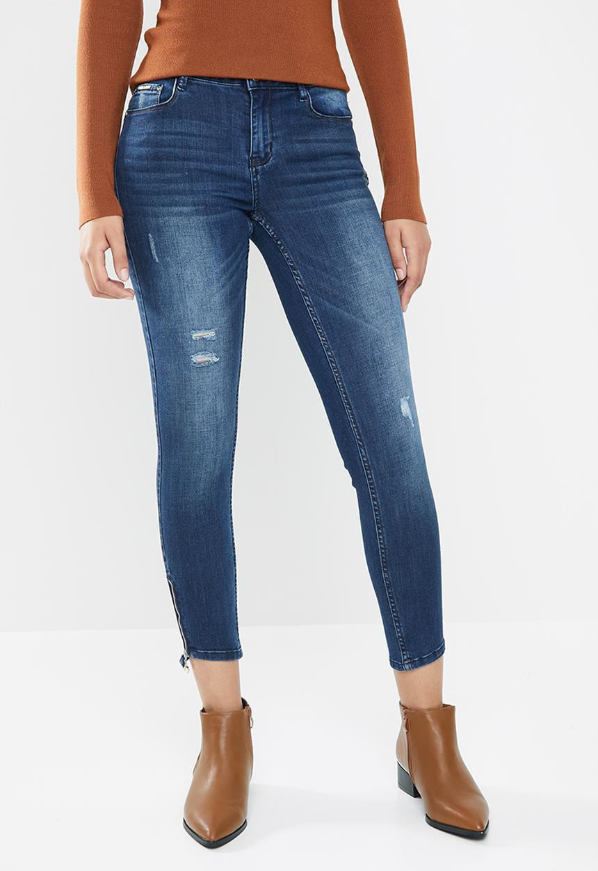 SISSY BOY - Zip at the hem with pear slider - blue