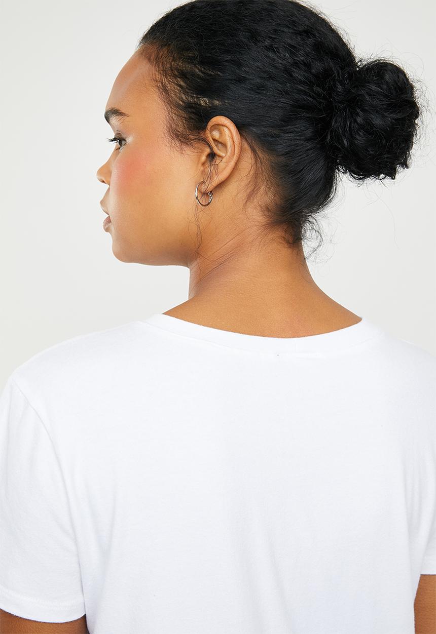 STYLE REPUBLIC - Criss cross T-shirt - white